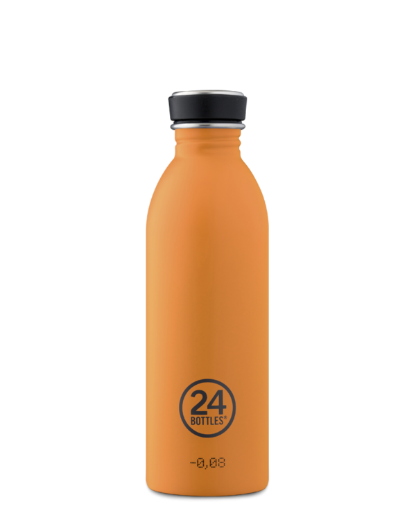 24 Bottles | Gourde Inox Urban 500ml - Stone Total Orange