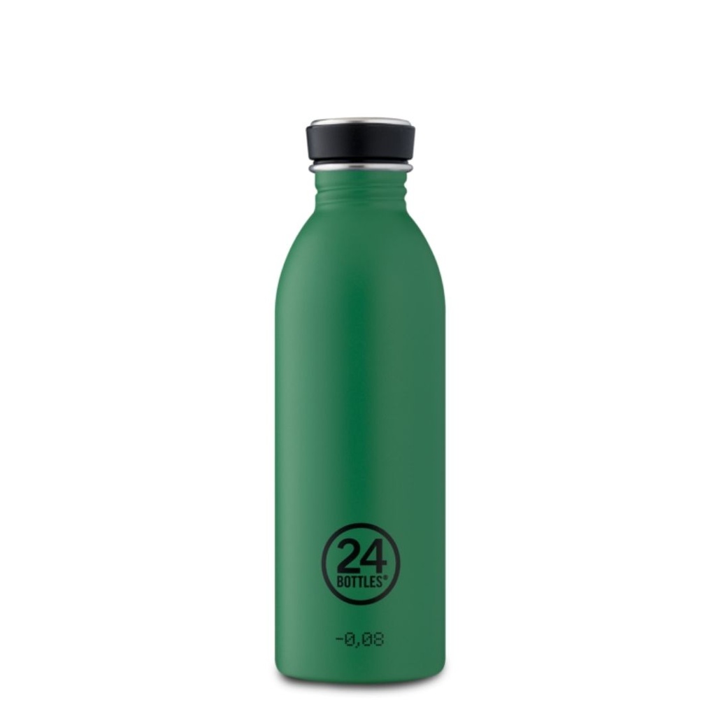 [24B-0001507] 24 bottles | Bouteille Inox Urban 500ml - Emerald Green