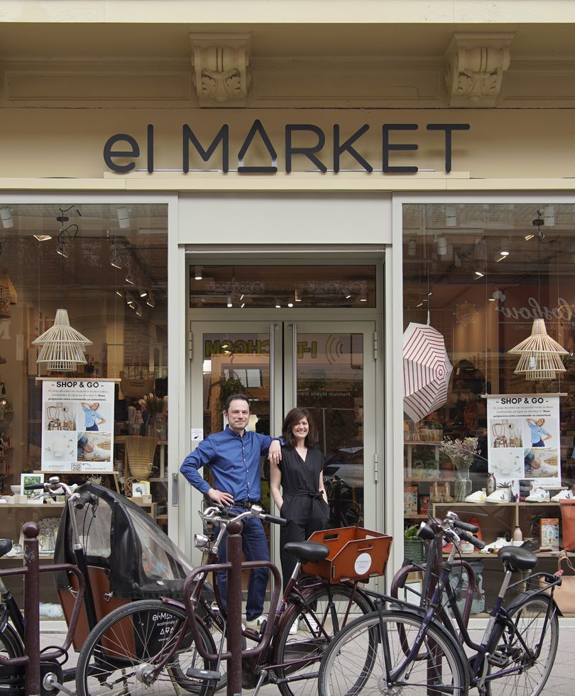 Pierre et Diana Malavielle, fondateurs de el MARKET