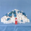 LastTissue | Paquet de mouchoirs réutilisables - Bleu