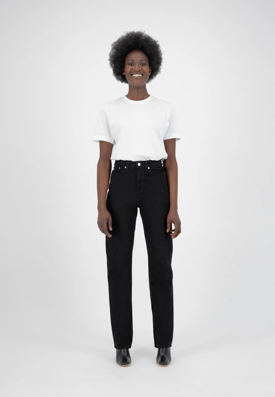 Mud Jeans | Relax Rose Jeans - Dip Black