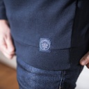 La Gentle Factory | Sweat Basile Broderie Vélo - Bleu Marine