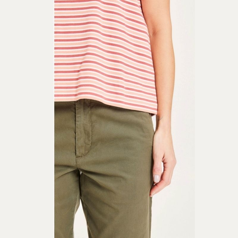 Knowledge Cotton Apparel | Pantalon Willow - Forrest Night 
