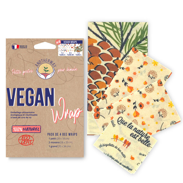 Another Way | Pack de 4 Vegan Wrap S2ML