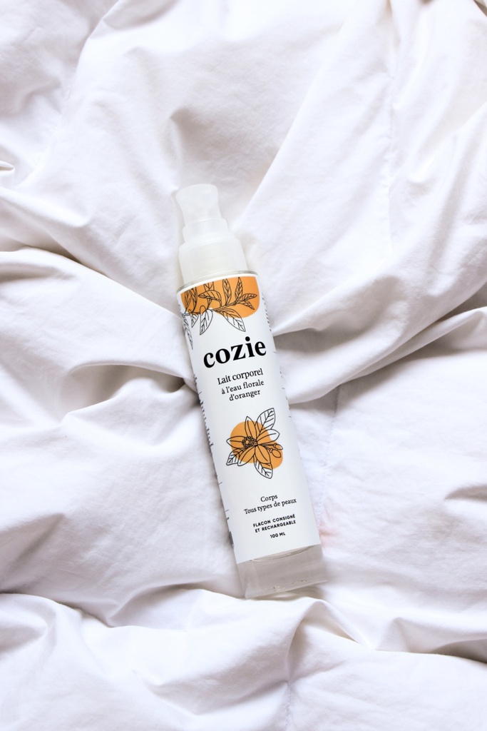 Cozie | Lait corporel - à l'eau florale d'oranger