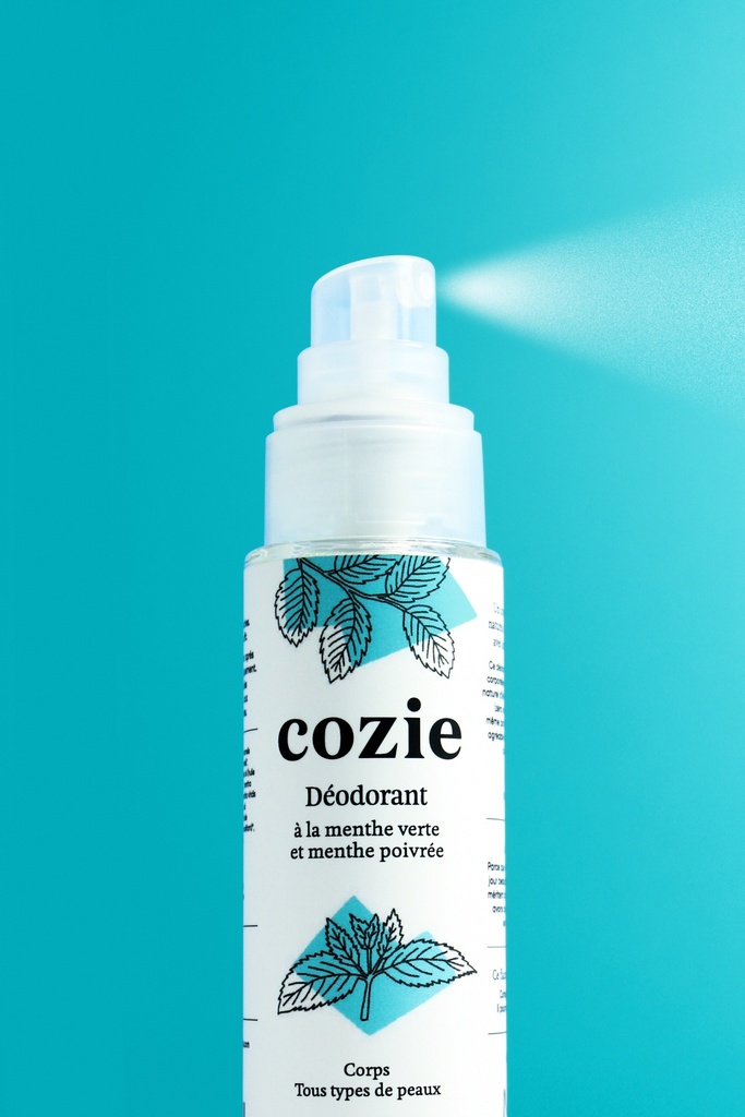 Cozie | Déodorant - à la menthe verte et menthe poivrée - certifié
