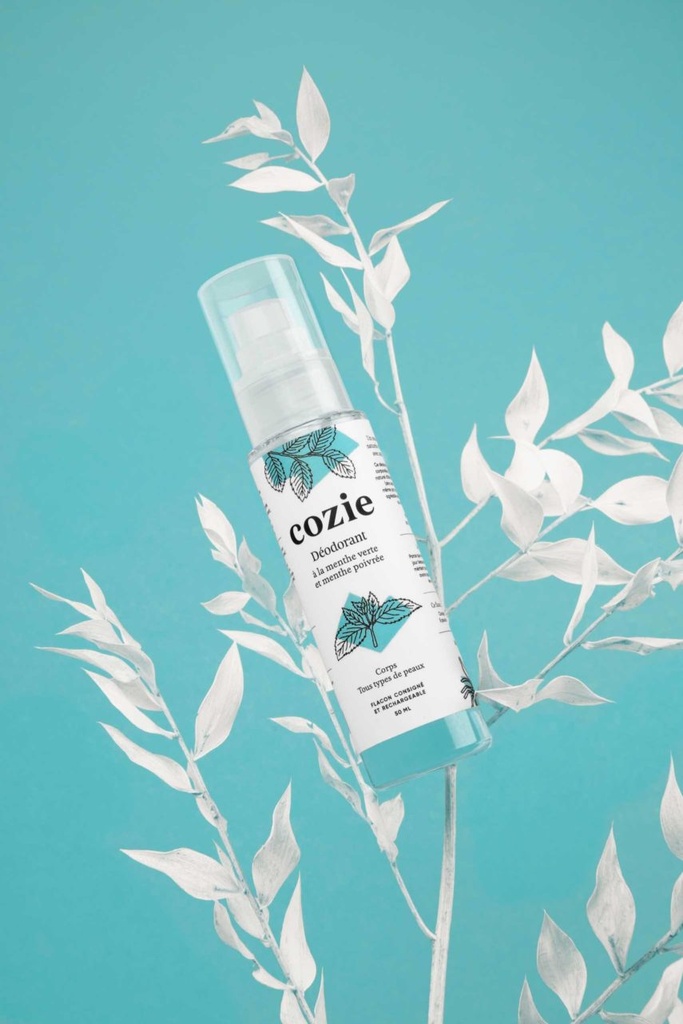 Cozie | Déodorant - à la menthe verte et menthe poivrée - certifié