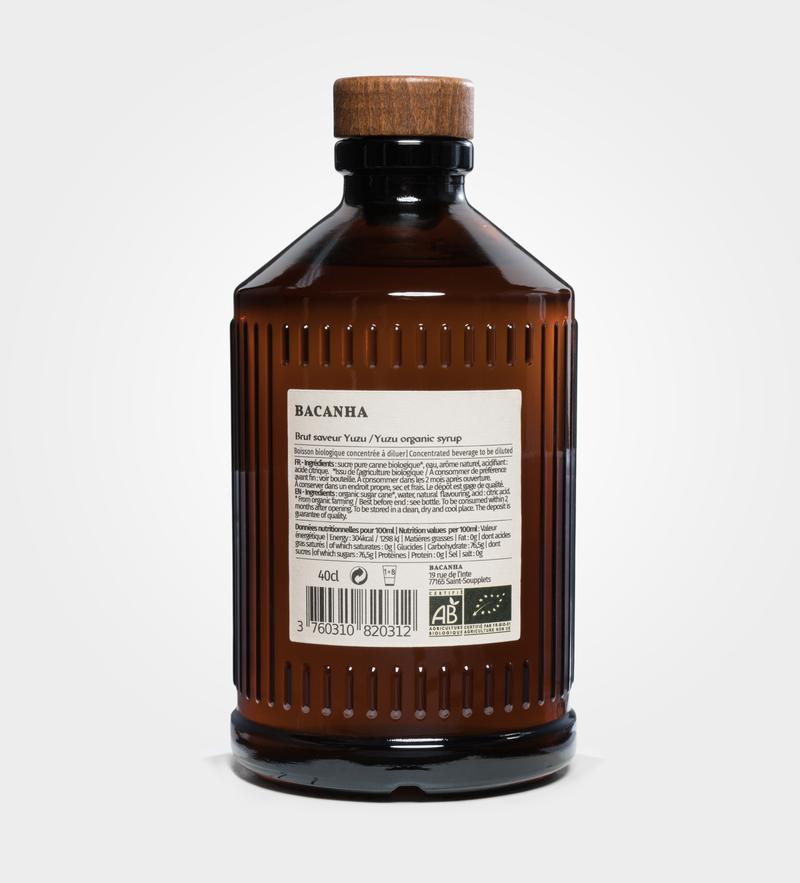 Bacanha | Sirop Brut de Yuzu
