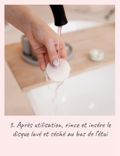 LastTissue | Ronds démaquillants réutilisables - Turqouise
