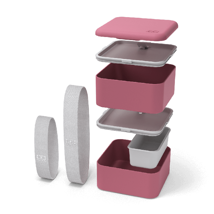 Mon Bento | Lunchbox MB Square - Rose Blush 