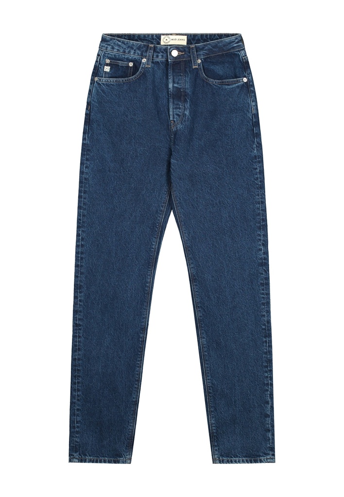 Mud Jeans | Jean Femme Piper Straight - Stone Indigo