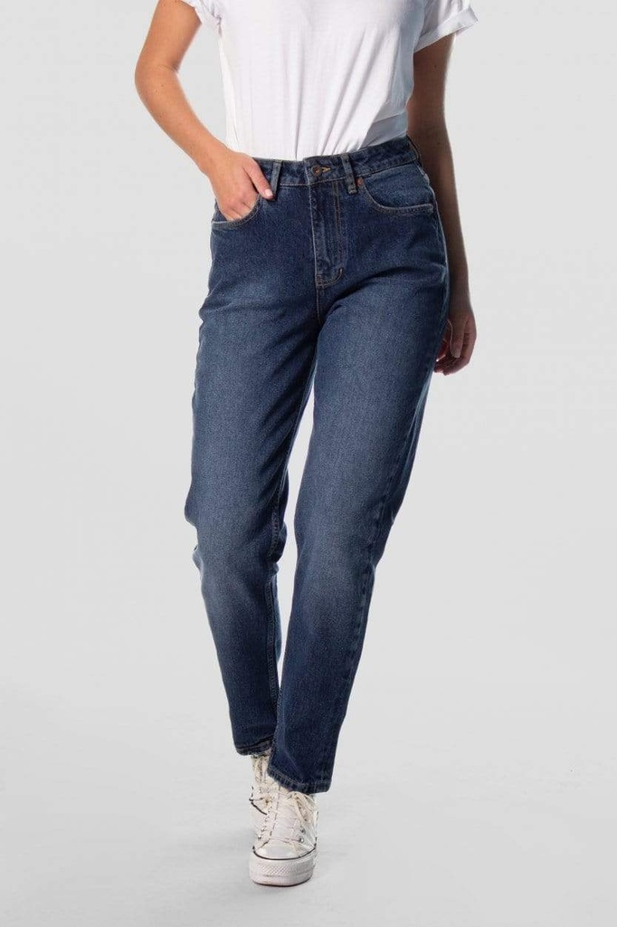 Kuyichi | Jean Nora Loose Tapered - Hemp Blue