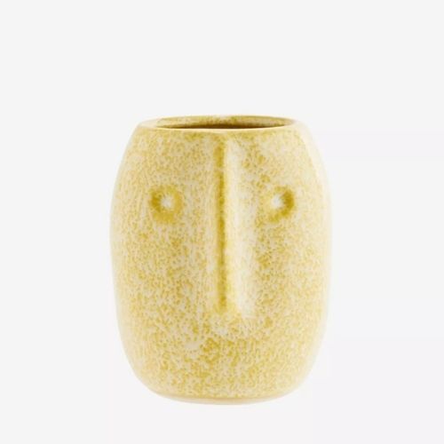 Madam Stoltz | Petit vase visage - 8x10cm