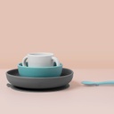 Ekobo | Bambino Silicone - Coffret Repas Bébé en silicone Premium - Lagoon