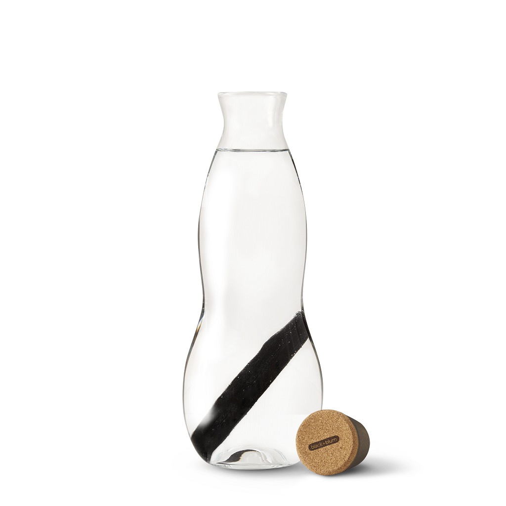 Black + Blum | Carafe 1,1L avec Charbon Actif Bintochan