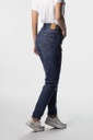 Kuyichi | Jean Nora Loose Tapered - Hemp Blue Repaired 