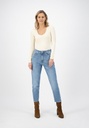 Mud Jeans | Jean Femme Mams Stretch Tapered - Old Stone