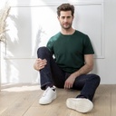 La Gentle Factory | T-shirt Teddy piqué - Vert bouteille