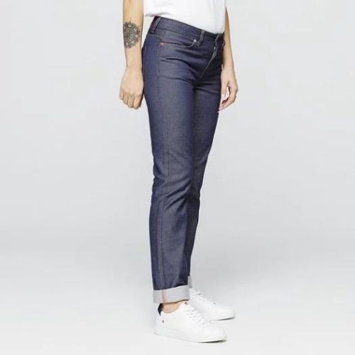 1083 | Jeans 201 Femme - Droit Denim Original Bleu