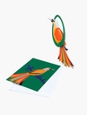 Carte Pop Out - Mobile Petit Oiseau Lady Obi - Studio Roof