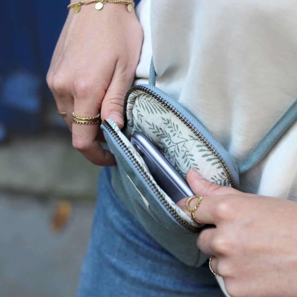 HindBag | Pochette de téléphone - Sauge
