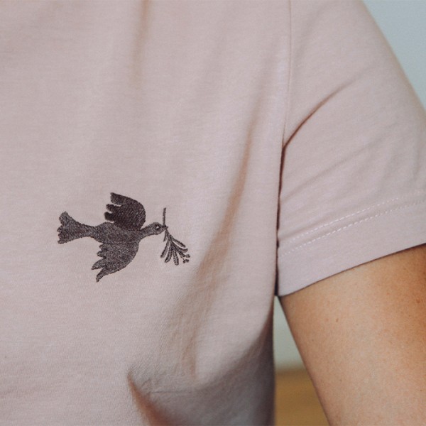 La Gentle Factory | Benjamin pull à boutons - Bleu Marine Rayé