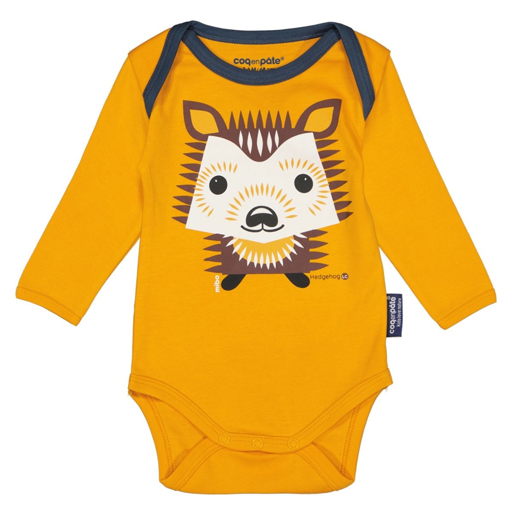 Coq en Pate | Body manches longues HERISSON- Ocre