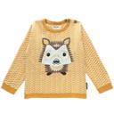 Coq en Pate | Pull MIBO HÉRISSON - Ocre 