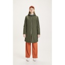 Knowledge Cotton Apparel | Soft shell Parka CLIMATE SHELL - Burned Olive