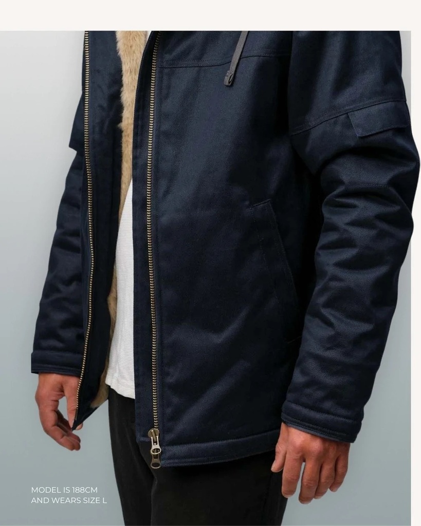 HOODLAMB | Manteau homme classique - vert