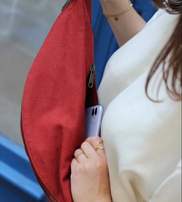 HindBag | Banane Olivia - Bleu Electrique