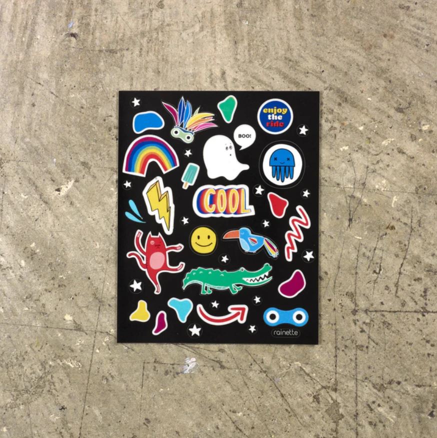 Rainette | Stickers reflechissants - petits monstre