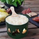 Cookut | 2 Raclette à la bougie Verte Edition limité - SAPINS