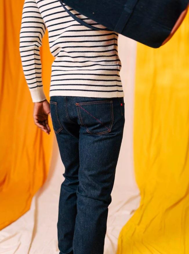 1083 | Jeans 101 Homme - Droit Super Denim Brut