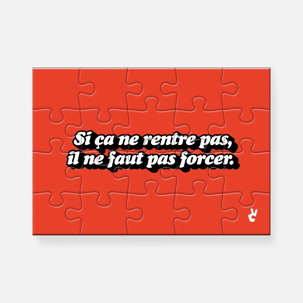 Piece &amp; Love | Mini Puzzle Créneau 