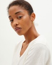 Thinking Mu | T-shirt Chanvre et Coton Clavel - Ivory 