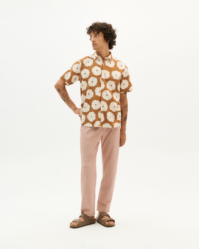 Thinking Mu | Blouse Libelula en chanvre - White