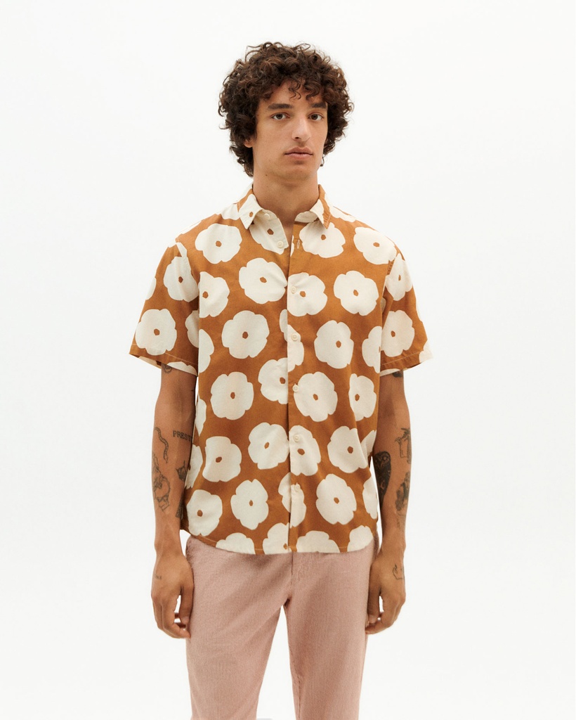 Thinking Mu | Blouse Libelula en chanvre - White