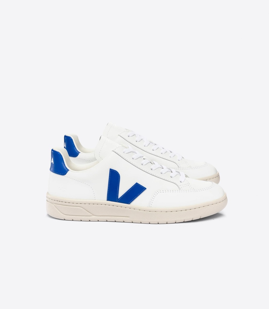 Veja | Baskets V12 B-Mesh Olive White - Homme