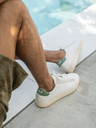 Clae | BRADLEY CALIFORNIA WHITE LEATHER LODEN GREEN