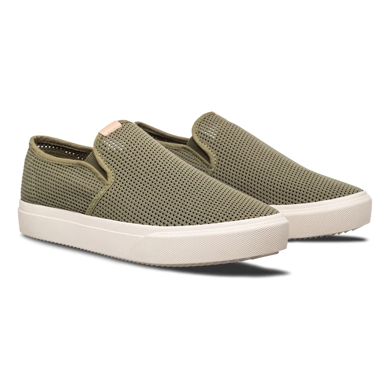 Clae | BRADLEY CALIFORNIA WHITE LEATHER LODEN GREEN