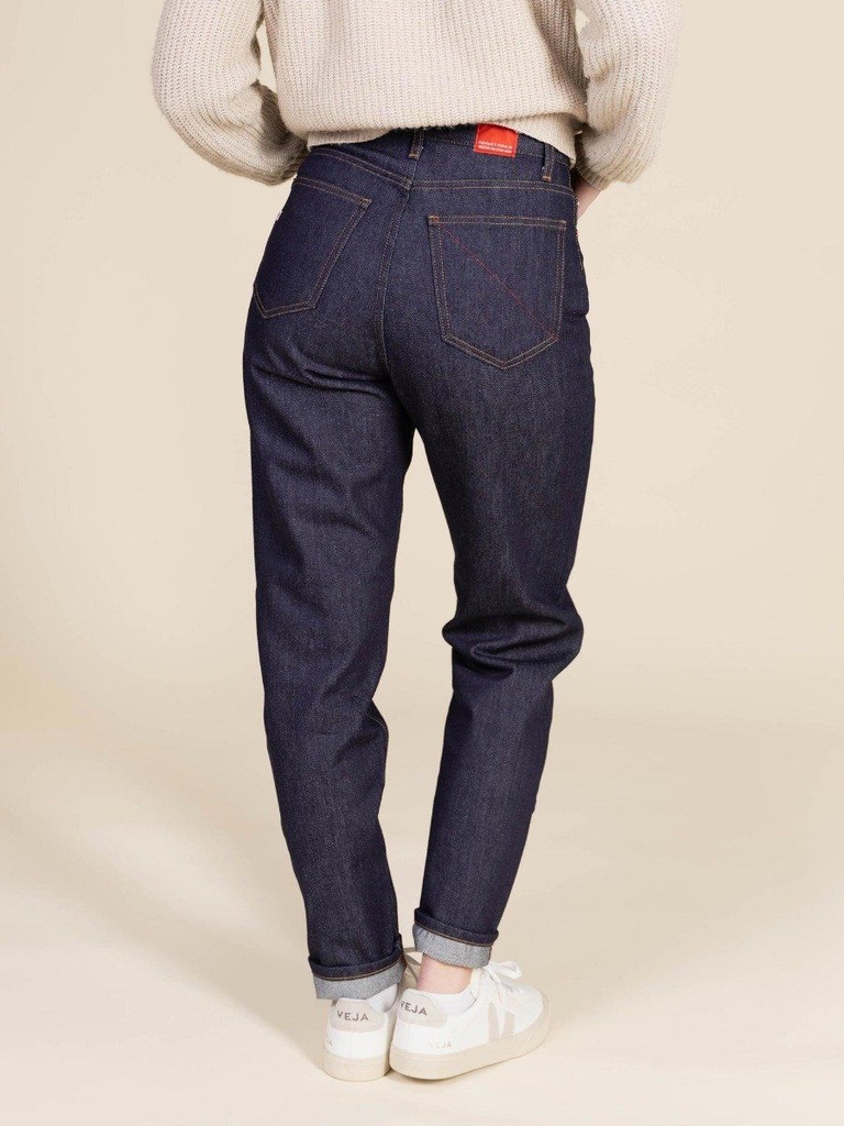 1083 | Jeans 258 Mam - SuperDenimFlex Indigo Brut