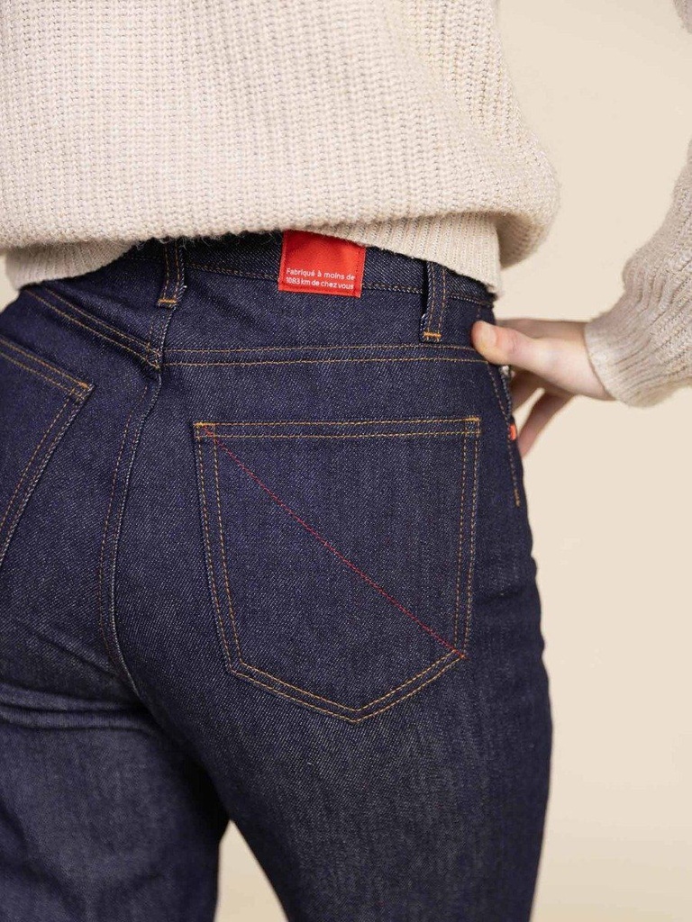 1083 | Jeans 258 Mam - SuperDenimFlex Indigo Brut