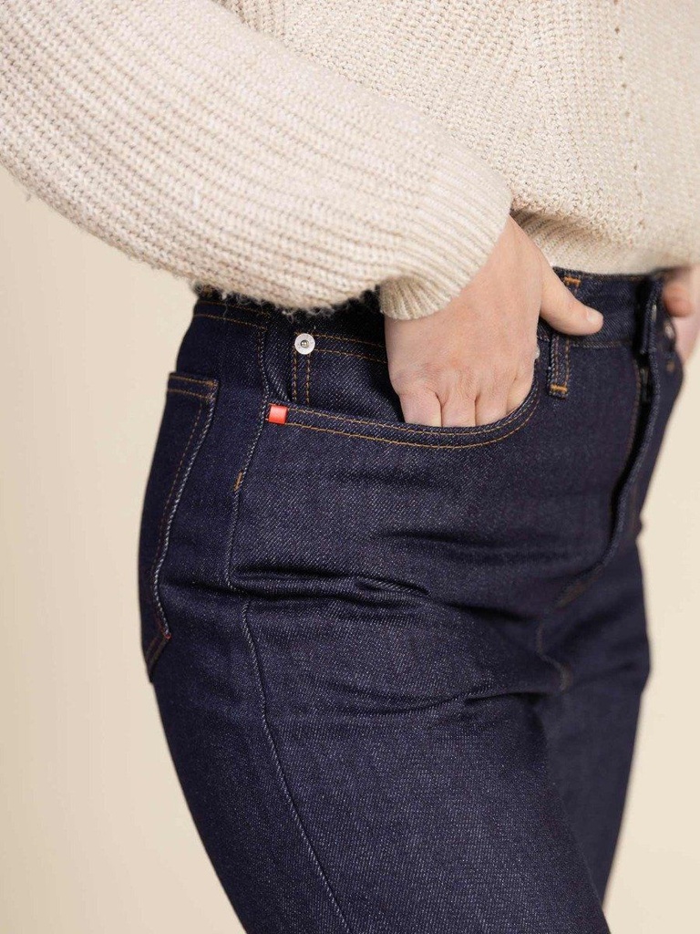 1083 | Jeans 258 Mam - SuperDenimFlex Indigo Brut