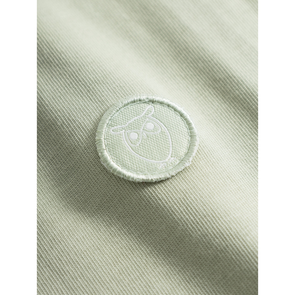 Knowledge Cotton Apparel | T-shirt Badge - Swamp