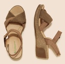 el Naturalista | Sandales Pleasant N5038 - Honey / Leaves