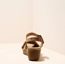 el Naturalista | Sandales Pleasant N5038 - Honey / Leaves