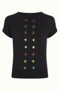 King Louie | Haut col bateau Orchid - Black