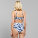 Dedicated | Bas de bikini Slite Zebra - Blue