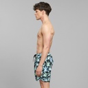 Dedicated | Short de bain Sandham Prainted Palmtrees - Black